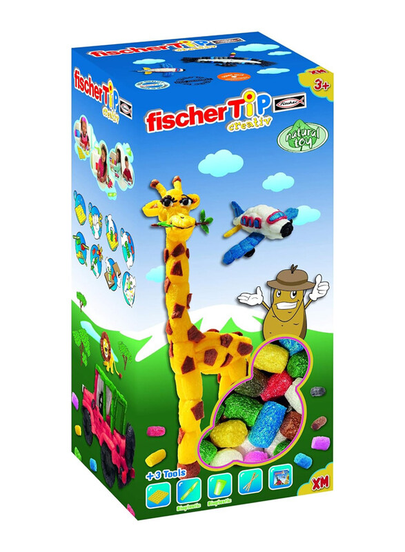 

Fischertip Modeling Foam Box, X-Medium, Ages 3+