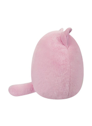 Squishmallows 12-inch Celenia Cat Fuzzamallow Toy, Pink