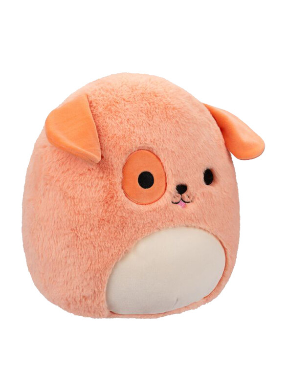 

Squishmallows 12-inch Drella Dog Fuzzamallow Toy, Peach