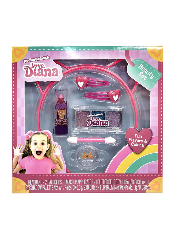 

Love Diana Make Up Toys and Hair Styling Accessories Beauty Set, Ages 3+