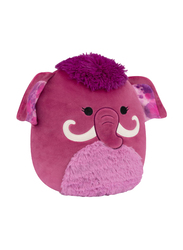 Squishmallows 12-inch Medium Plush Magdalena Woolly Mammoth, Magenta