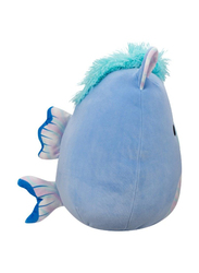 Squishmallows 12-inch Romano Hippocampus with Iridescent Belly Toy, Blue