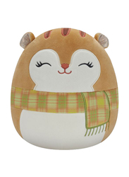 Squishmallows 7.5-inch Squirrel with Scarf, Orange