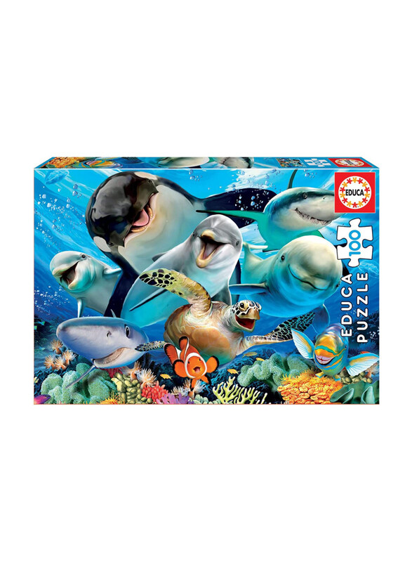 

Educa Underwater Selfie Puzzle, 100 Pieces, Multicolour