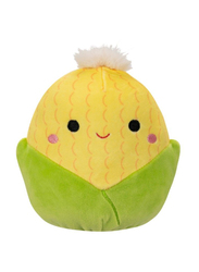 Squishmallows 2-Piece 5-inch Conrad Corn On The Cob & Arnel Popcorn Flipamallows Toy Set, Multicolour