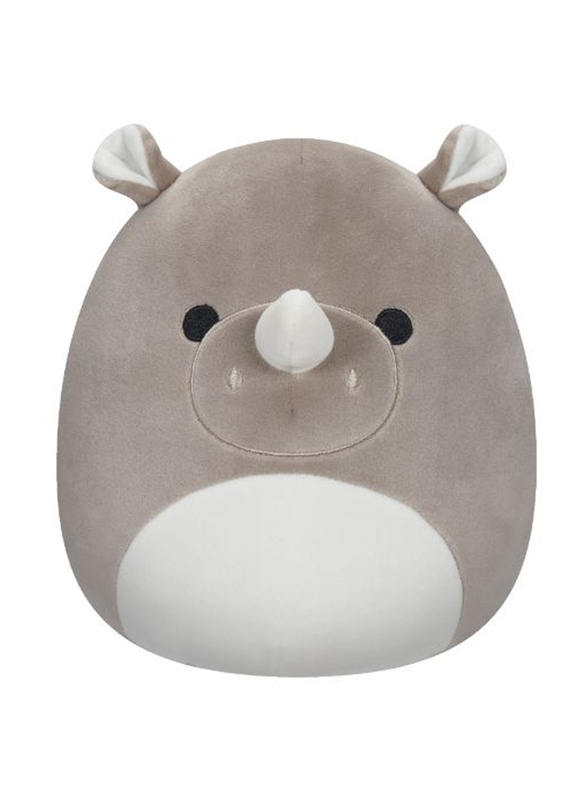 Squishmallows 7.5-inch Irving Rhino, Grey