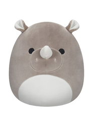 Squishmallows 7.5-inch Irving Rhino, Grey