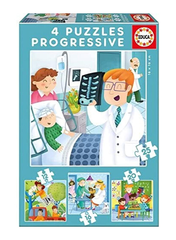 

Educa 73-Piece I Want To Be Progressive Puzzle, Multicolour