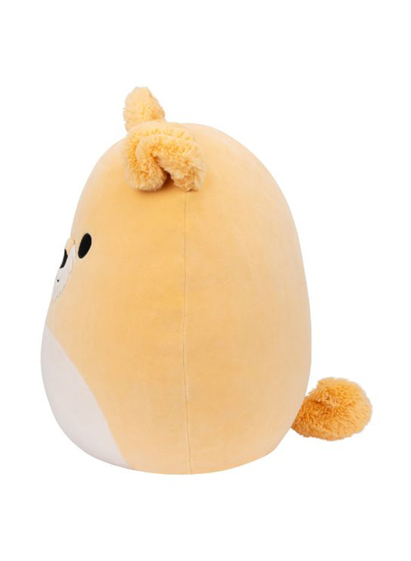 Squishmallows 14-inch Cooper Dog Toy, White/Beige