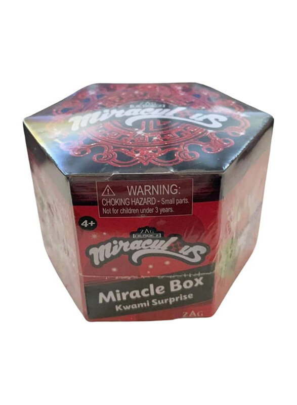 

Miraculous Zag Heroez Kwami Surprise Miracle Box Zag Heroez Blind Box, Ages 4+