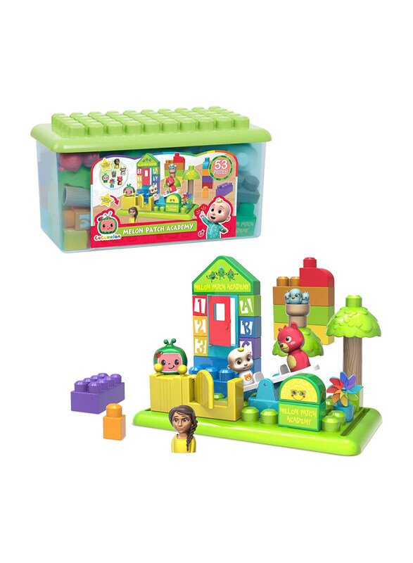 

Cocomelon Melon Patch Academy Set, 53 Pieces, Months 18+