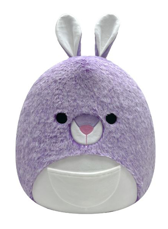 Squishmallows 12-inch Kiki Kangaroo Fuzzamallow Toy, Purple