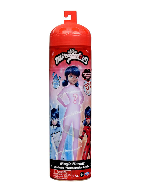 

Miraculous Magic Heroes Marinette Transformation Surprise, Ages 4+, Multicolour