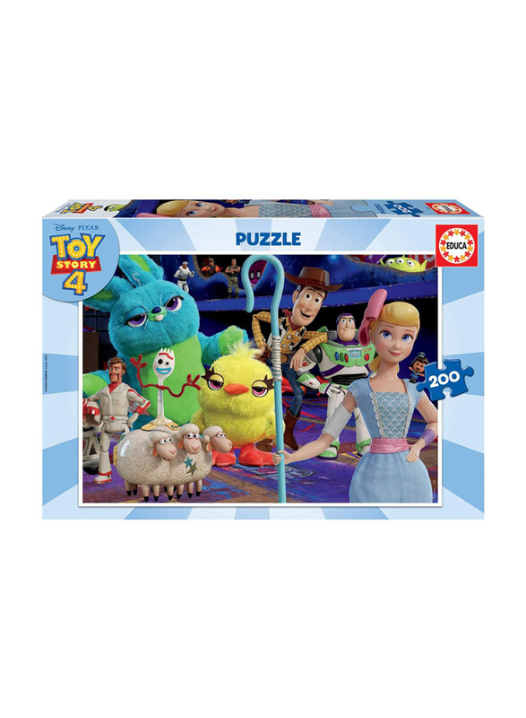 

Educa 200-Piece Toy Story 4 Puzzle, Ages 6+, Multicolour