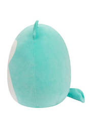 Squishmallows 12-inch Squishmallows Winston Owl, Teal