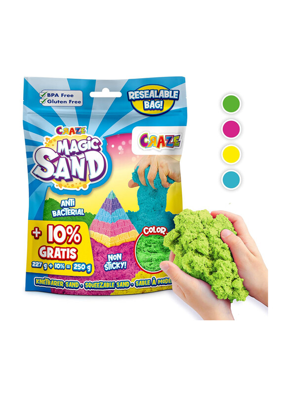 

Craze Starter Foilbag Magic Sand, 4 Piece, Ages 3+