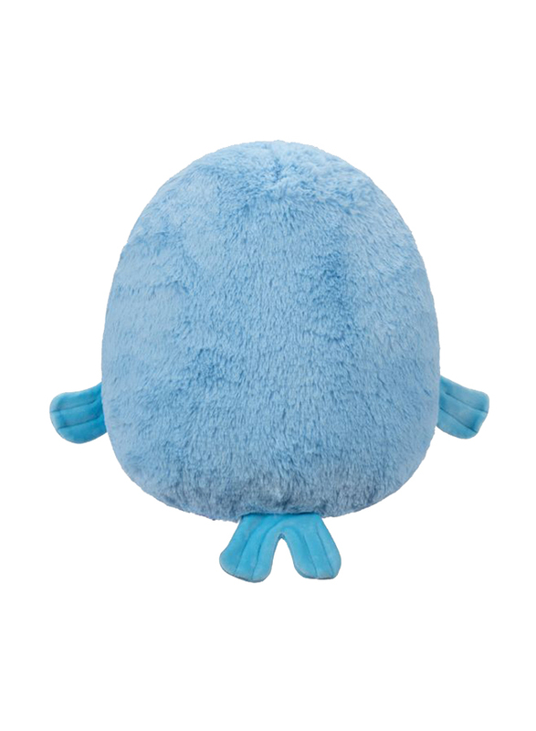 Squishmallows 12-inch Harvey Walrus Fuzzamallow Toy, Blue