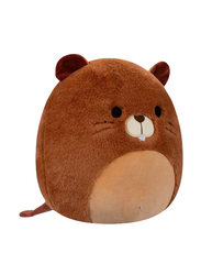 Squishmallows 12-inch Chip Beaver Fuzzamallow Toy, Brown