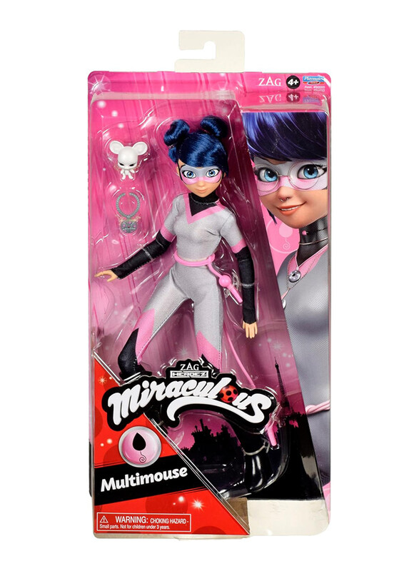 

Miraculous Multimouse Heroes Fashion Doll, Ages 4+, Multicolour