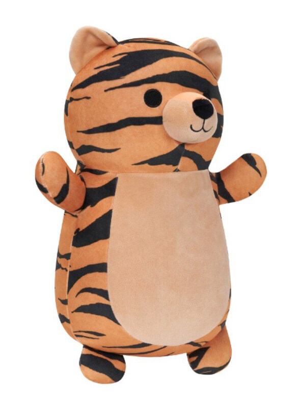 Squishmallows 14-inch Tina Tiger Hugmee Large Plush Toy, Orange