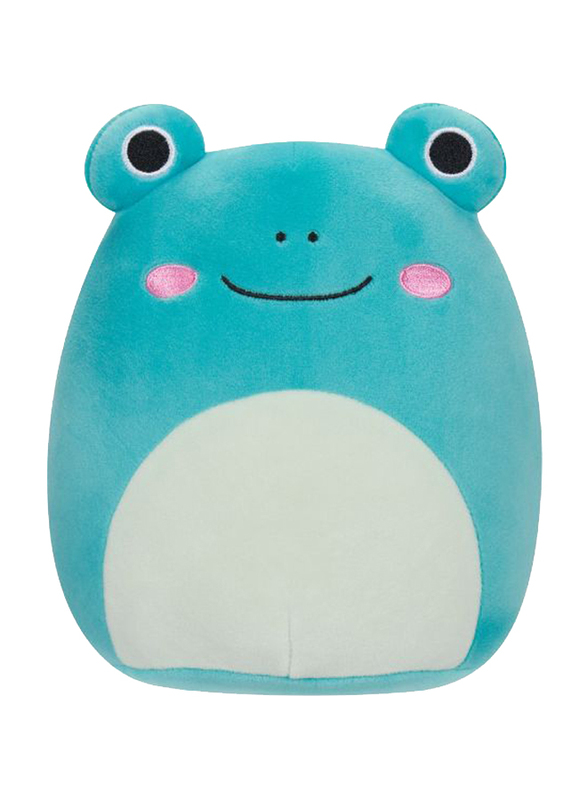 Squishmallows 7.5-inch Robert Frog, Aqua