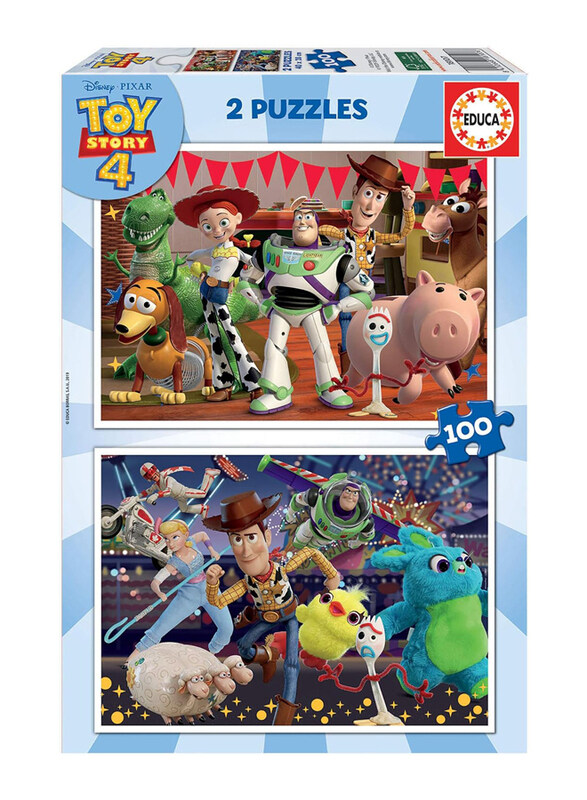 

Educa 200-Piece Toy Story 4 Puzzle, Ages 6+, Multicolour