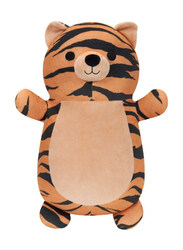 Squishmallows 14-inch Tina Tiger Hugmee Large Plush Toy, Orange