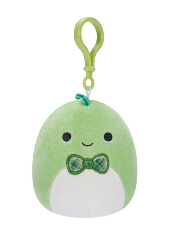 

Squishmallows 3.5-inch Clip-on Danny Dino with Bowtie Little Plush Toy, Green