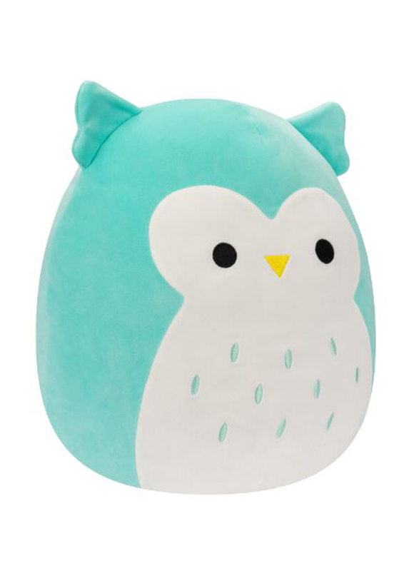 Squishmallows 12-inch Squishmallows Winston Owl, Teal