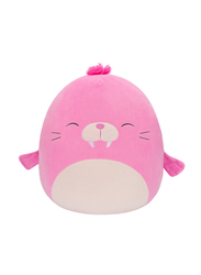 Squishmallows 16-inch Large Plush Pepper Walrus, Pink