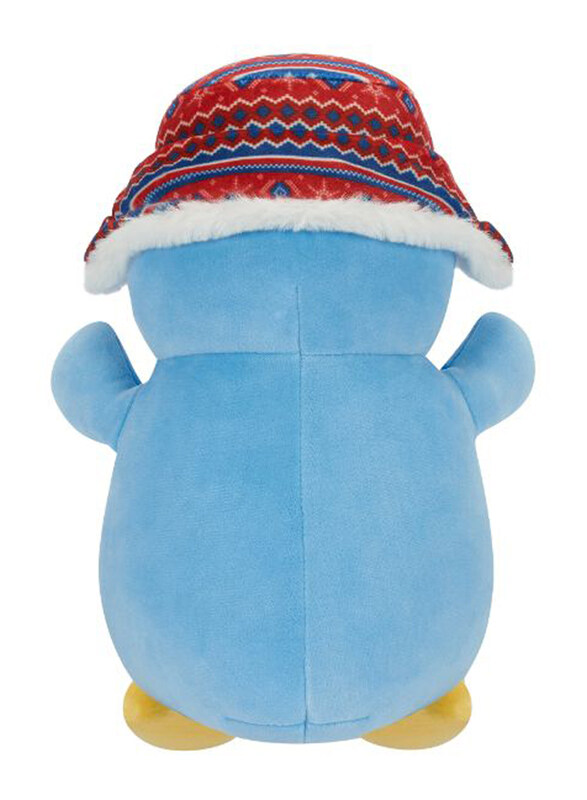 Squishmallows 10-inch Penguin with Hat HugMee, Blue