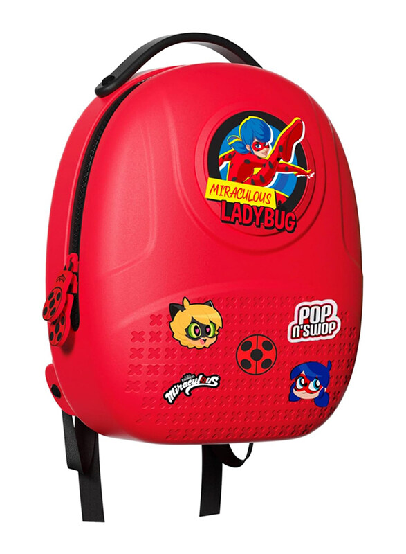 

Miraculous Ladybug Backpack, Red