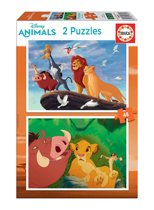 

Educa 96-Piece The Lion King Puzzle, Ages 3+, Multicolour