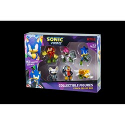 Sonic Figures 8 Pack Deluxe Box  with 2 Rare Hidden Characters