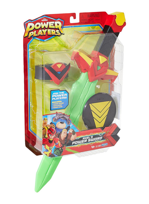 

Power Players Role Play Assortment Axel's Power Sword, Ages 4+, Multicolour