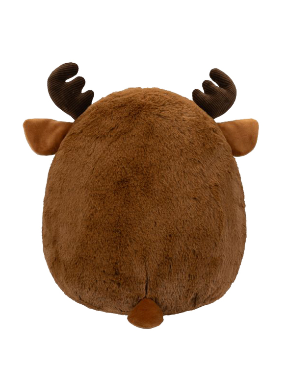 Squishmallows 12-inch Maurice Moose Fuzzamallow Toy, Brown