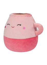 Squishmallows 14-inch Emery Latte Toy, Pink