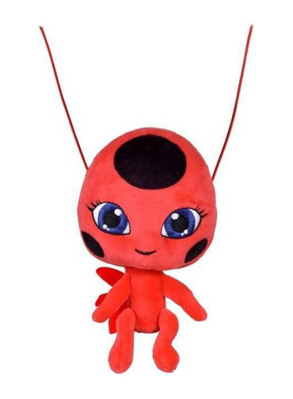 

Miraculous Heroez 6 Inch Pollen Basic Plush, Ages 4+, Red