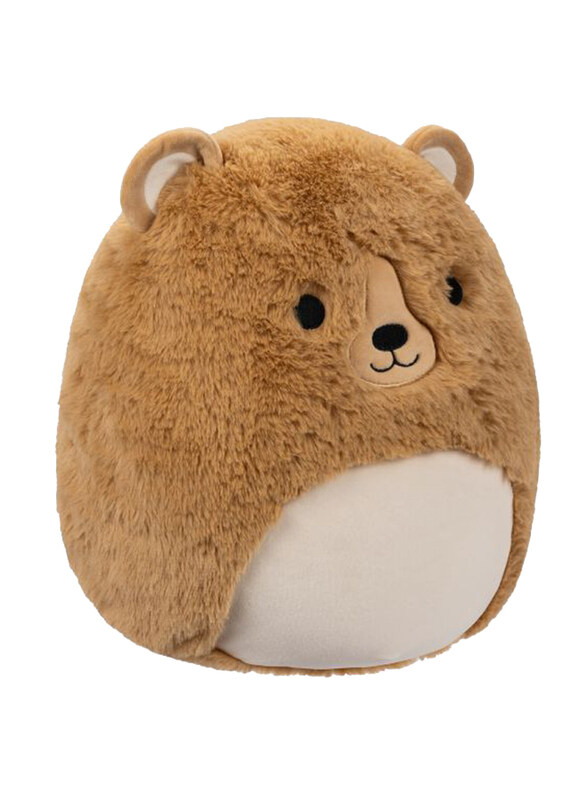 

Squishmallows 12-inch Greta Bear Fuzzamallow Toy, Brown