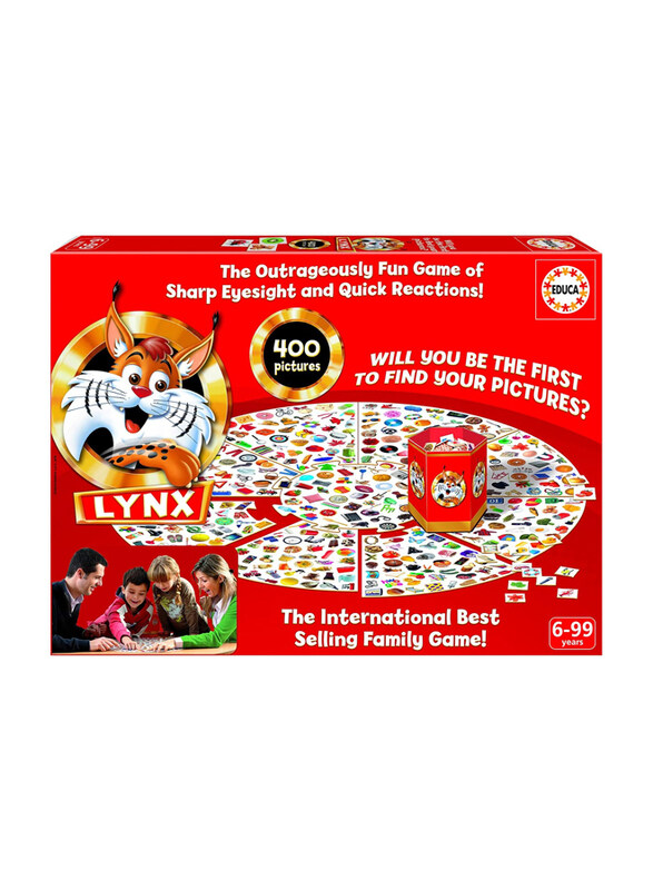 

Educa Lynx Lince 400 Board Game, Ages 3+, Multicolour