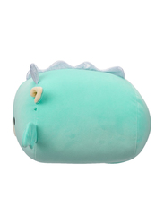 Squishmallows 12-inch Medium Plush Stackables Miles Dragon, Teal