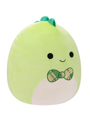 Squishmallows 16-inch Danny Dino with Bowtie Toy, Green