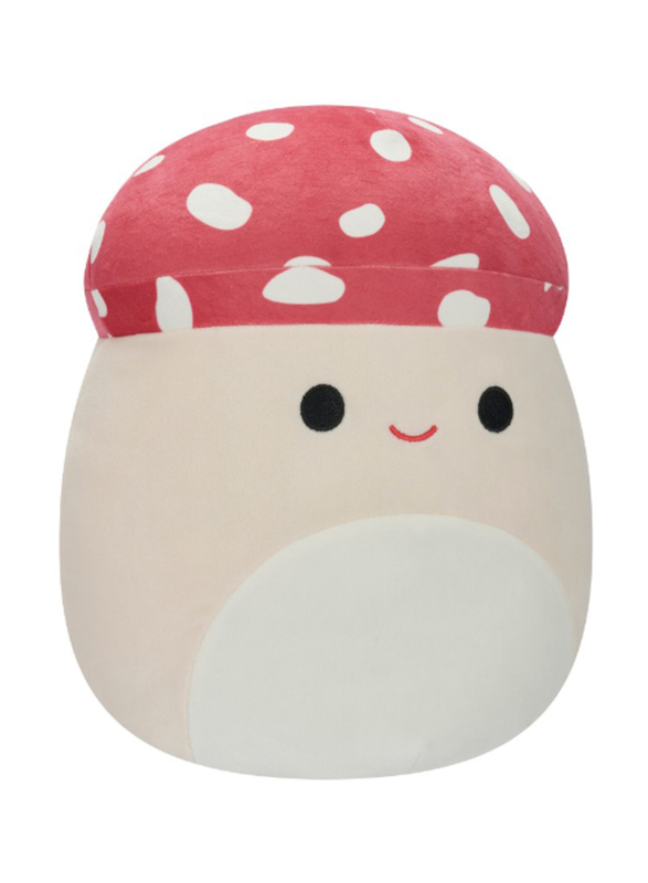 Squishmallows 12-inch Medium Plush Malcolm Mushroom, Multicolour