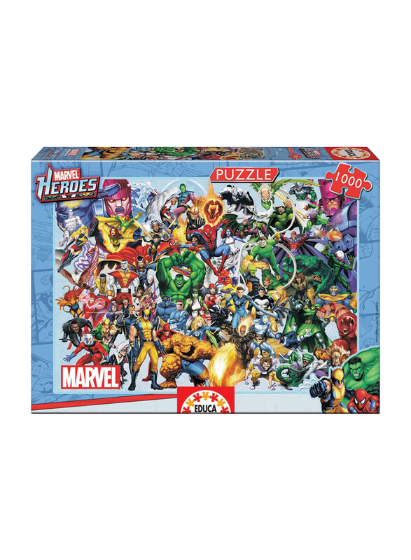 

Educa Collage Of Marvel Heroes Puzzle, 1000 Pieces, Multicolour