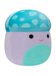 Squishmallows 16-inch Pyle Mushroom with Fuzzy Belly Toy, Purple/Blue