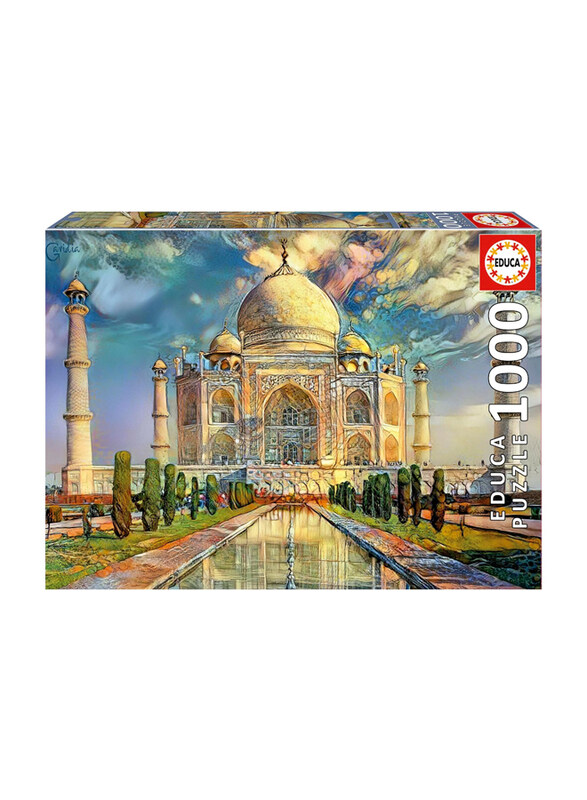 

Educa Taj mahal Fsc(R) India Puzzle, 1000 Pieces, Multicolour