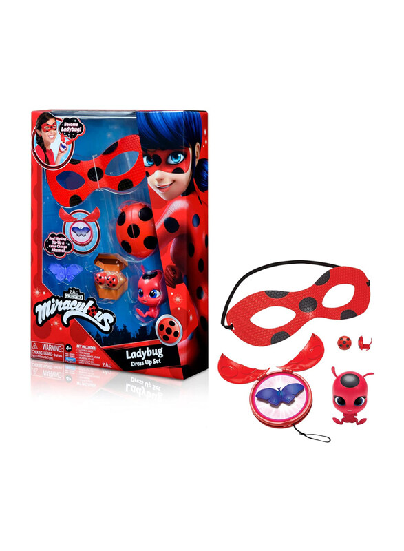 

Miraculous Heroez Ladybug Role-play Set, Ages 4+, Red