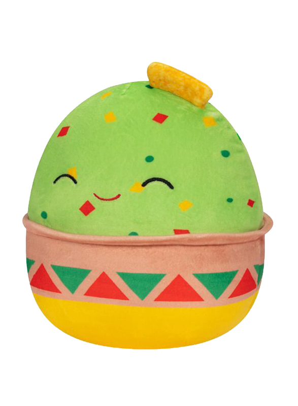 Squishmallows 14-inch Gideon Guacamole Toy, Multicolour