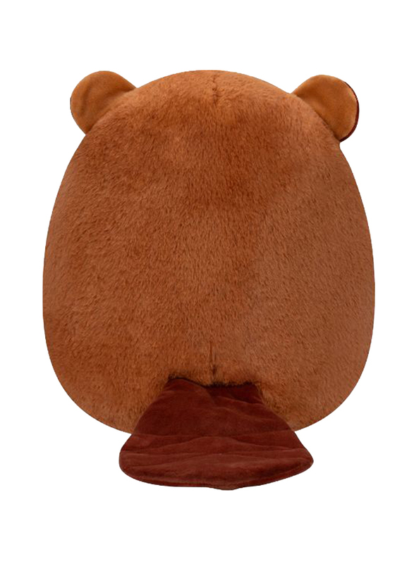 Squishmallows 12-inch Chip Beaver Fuzzamallow Toy, Brown