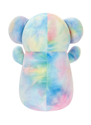 Squishmallows 14-inch Katya Rainbow Tie-Dye Koala Hugmee Large Plush Toy, Multicolour